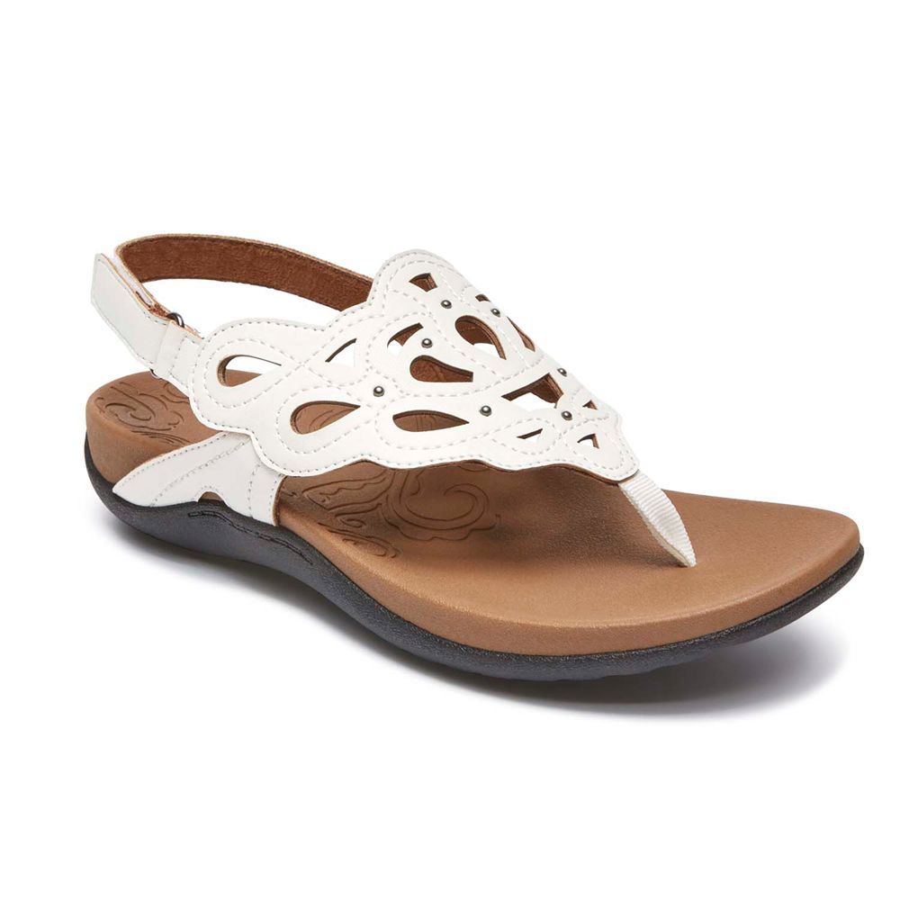 Rockport Canada Ridge Sling - Womens Sandals White (TRI042385)